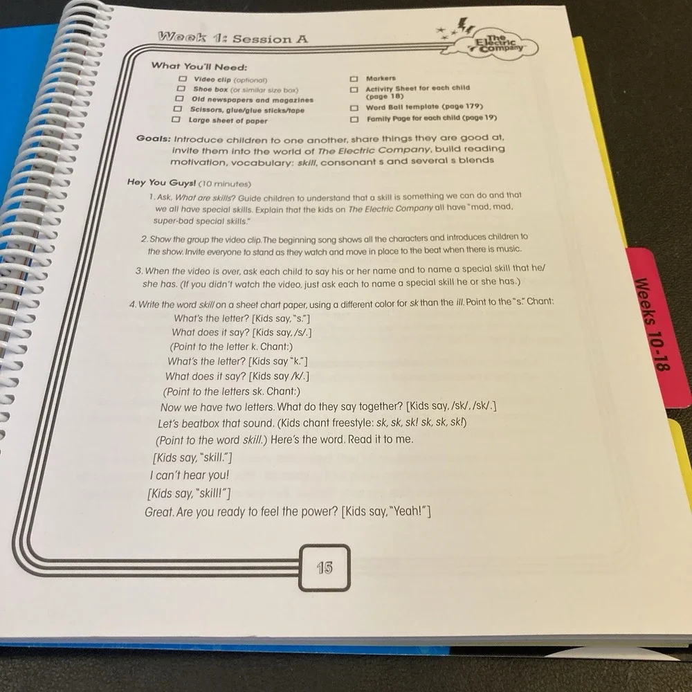The Electric Company PBS Kids‎ Go Extended Learning Program 18wk Curriculum Book